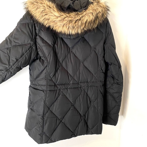 Lands’ End Black Down Puffer Jacket - Picture 7 of 9